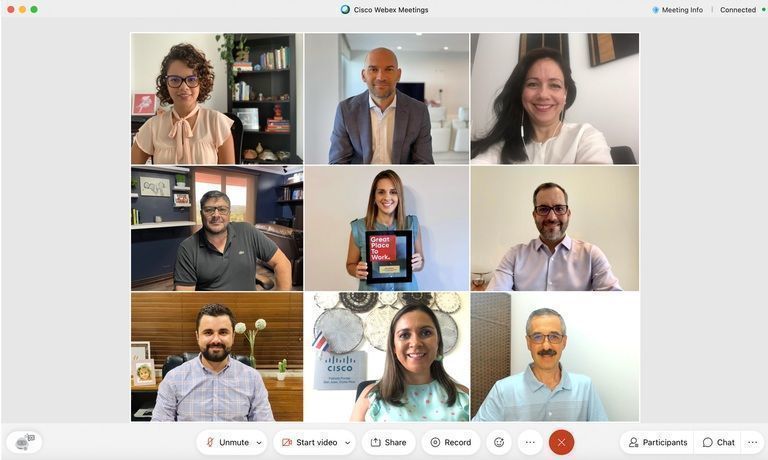 Cisco lidera la lista 'Great Place to Work' en Costa Rica  por tercer año consecutivo